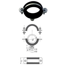 Collier isophoniques Ø 50