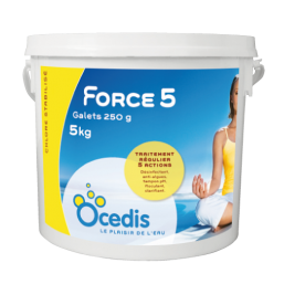 Chlore Multifonctions FORCE 5 20g 1kg