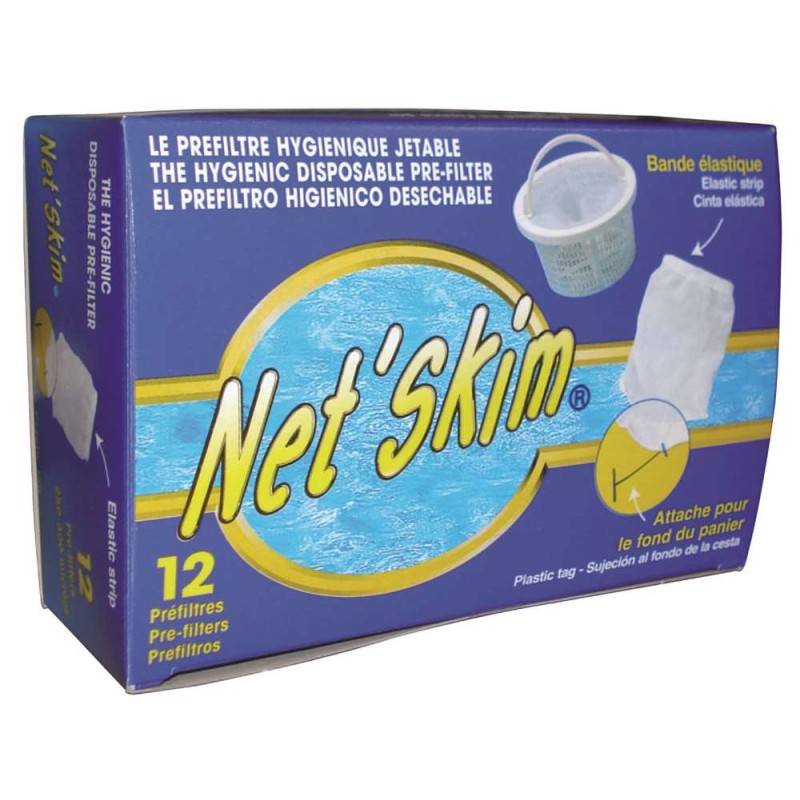 Net' Skim préfiltre Jetable boite de 12 pièce