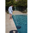 Manche téléscopique 2 sections et sa poignée ergonomique X Pro - 3,60 m