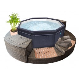 5 meubles pour spas octopus