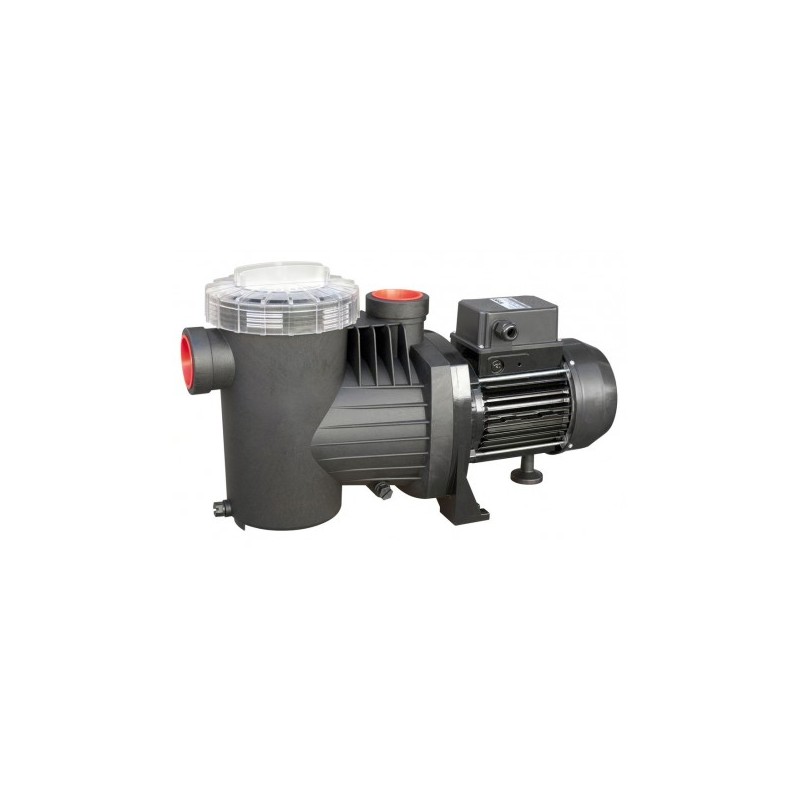 Pompe Filtration Piscine Saci Optima 1 CV Mono - Débit 15 M3/h, Auto-aspirante, Préfiltre Transparent, Pour Eau De Mer
