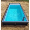 Piscine Alu avec filtration integrée sur mesure  Moins 10% sur tout les modèles jusqu\'a fin Avril  Dès 16\'470 CHF TTC