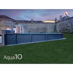 Piscine Alu avec filtration integrée sur mesure  Moins 10% sur tout les modèles jusqu\'a fin Avril  Dès 16\'470 CHF TTC